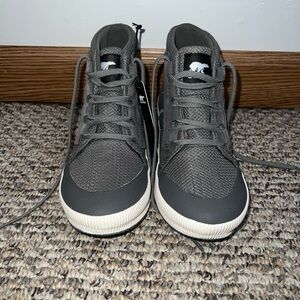 Sorel Charcoal High-Top Sneakers NWT Size 6